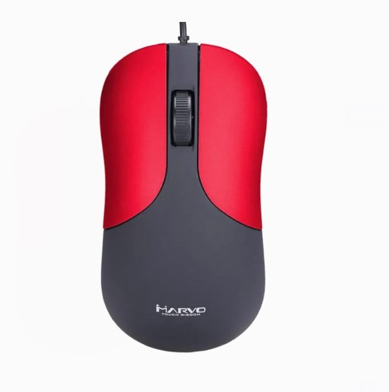 MOUSE MARVO DMS002GY RED