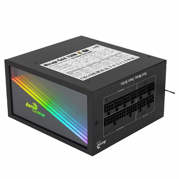 Fuente Aerocool Mirage Gold 750w Full Modular