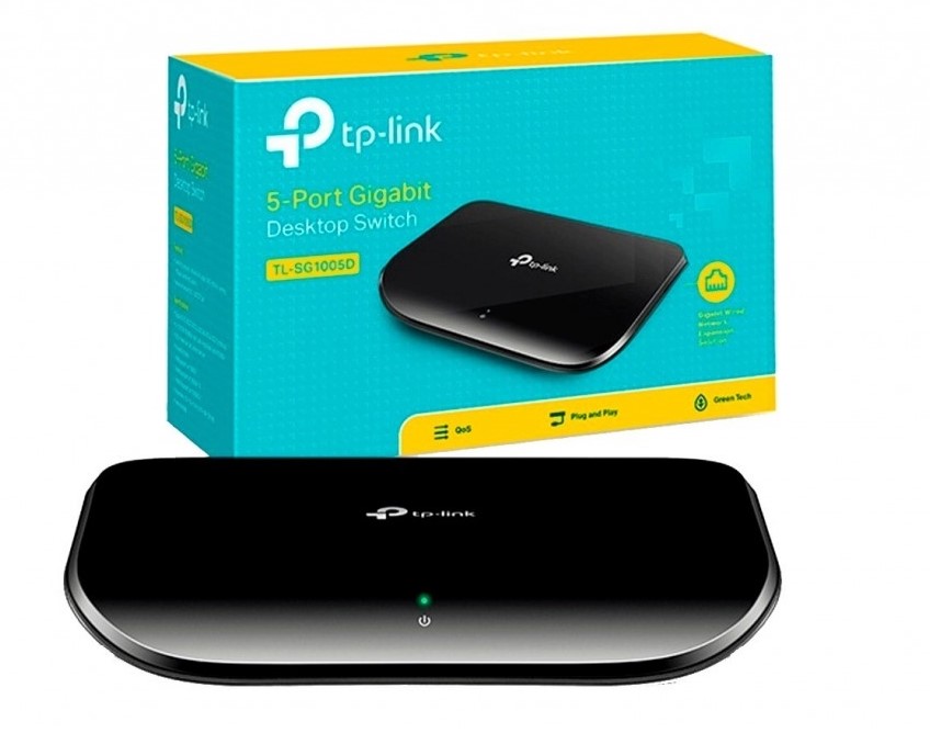 SWITCH TP-LINK 5 PUERTOS TL-SG1005D GIGABIT