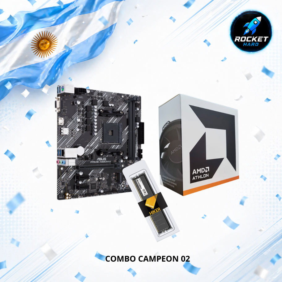 Combo Rocket Athlon 3000g - A520 - 8gb