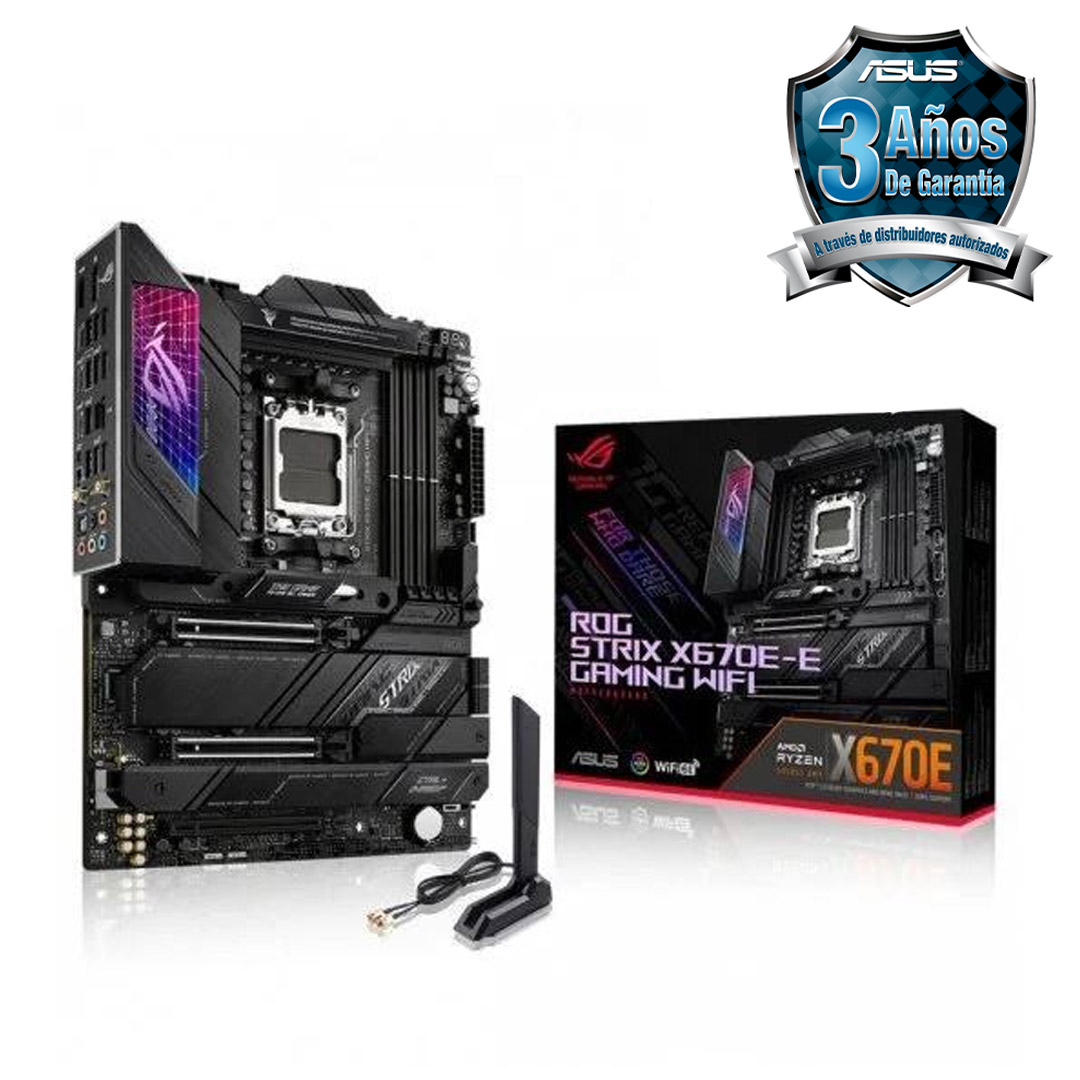 MOTHER ASUS ROG STRIX X670E-E GAMING WIFI DDR5 AM5