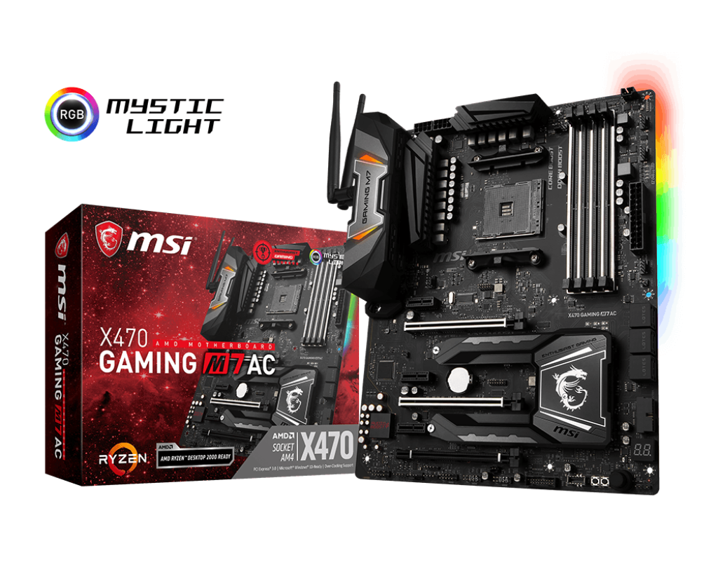 Mother Msi X470 Gaming M7 Ac Ddr4 Am4