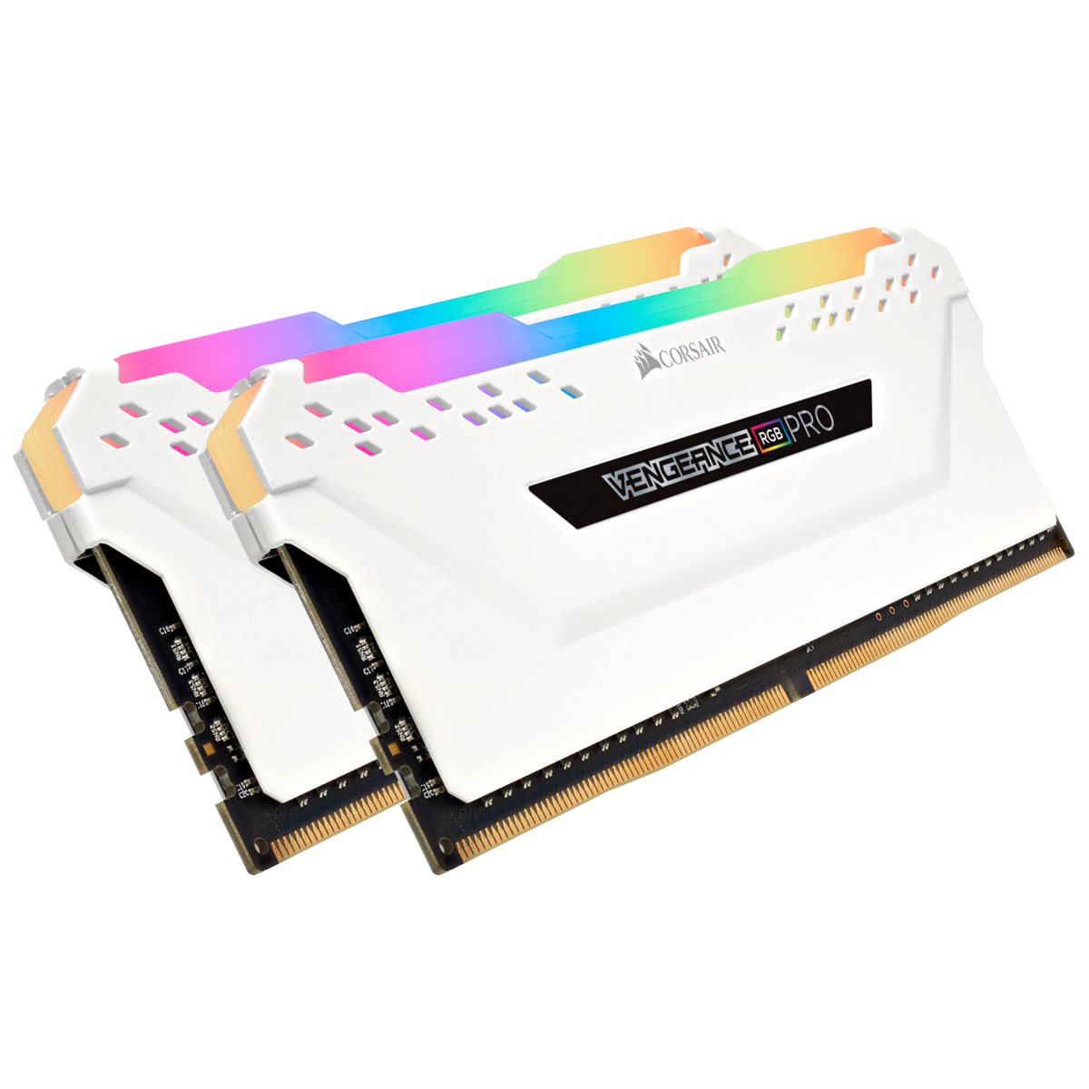 MEMORIA DDR4 CORSAIR 16GB (2X8GB) 3600 MHZ VENGEANCE RGB PRO WHITE