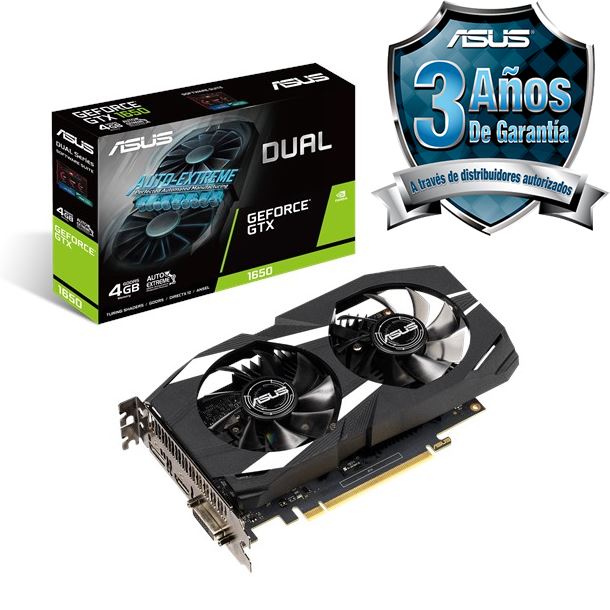 PLACA DE VIDEO ASUS DUAL-GTX1650-O4G