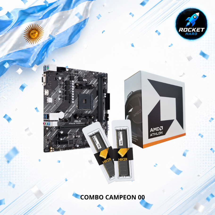 Combo Rocket Athlon 3000g - A520 - 16gb