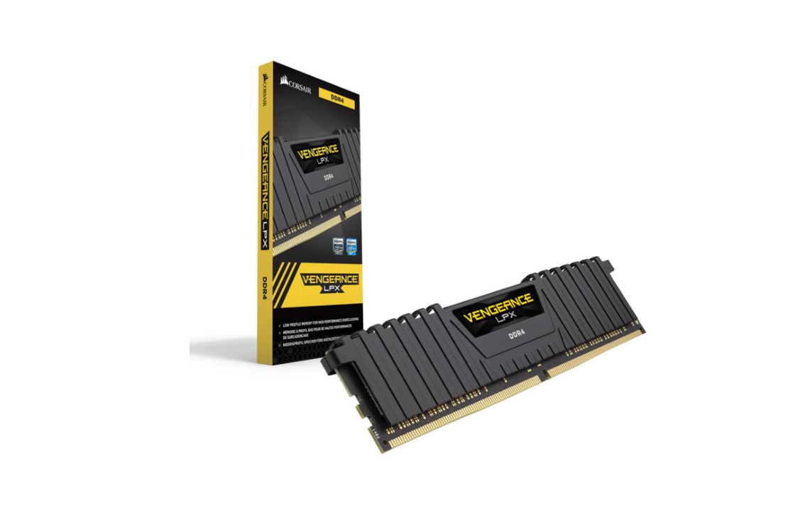 MEMORIA DDR4 CORSAIR 8GB 3000 MHZ VENGEANCE LPX BLACK