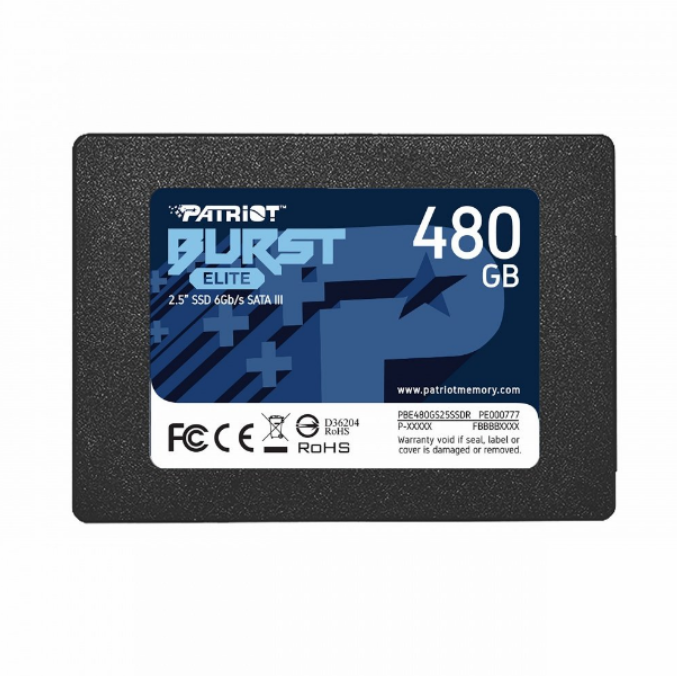 DISCO SSD PATRIOT 480GB BURST ELITE 2.5 SATA