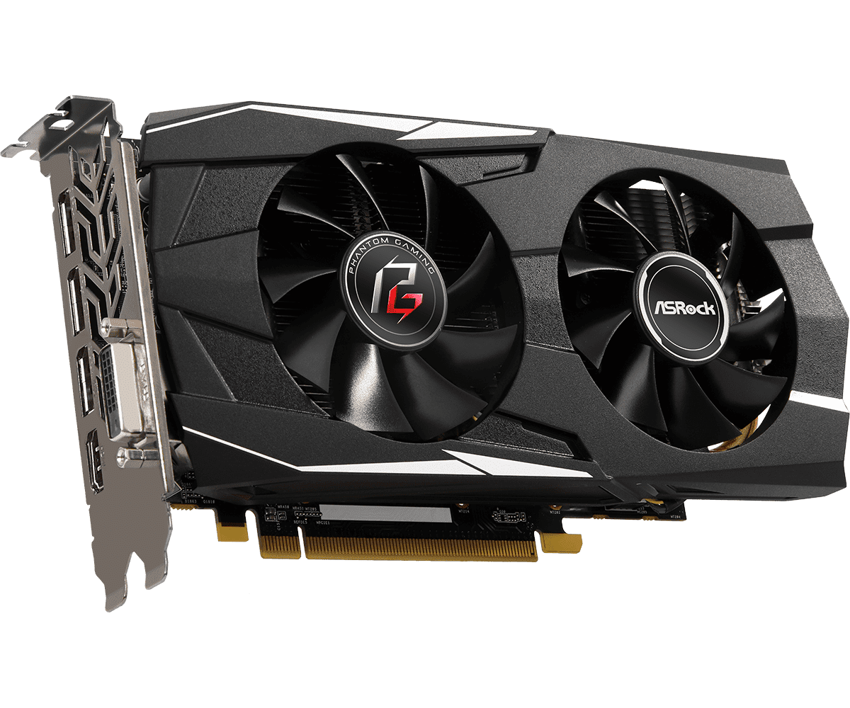 Outlet Placa De Video Asrock Rx 570 8gb Oc
