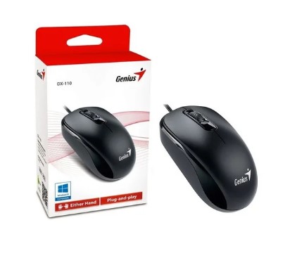 MOUSE GENIUS DX-110 G5 BLACK USB