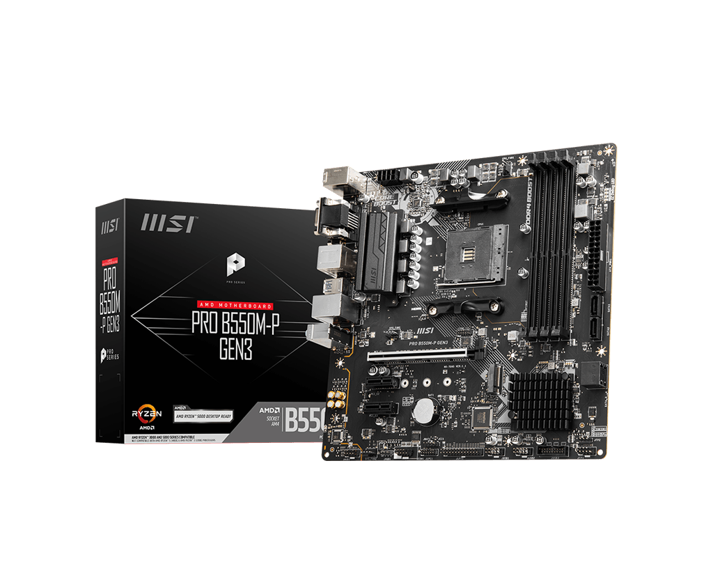 MOTHER MSI PRO B550M-P GEN3