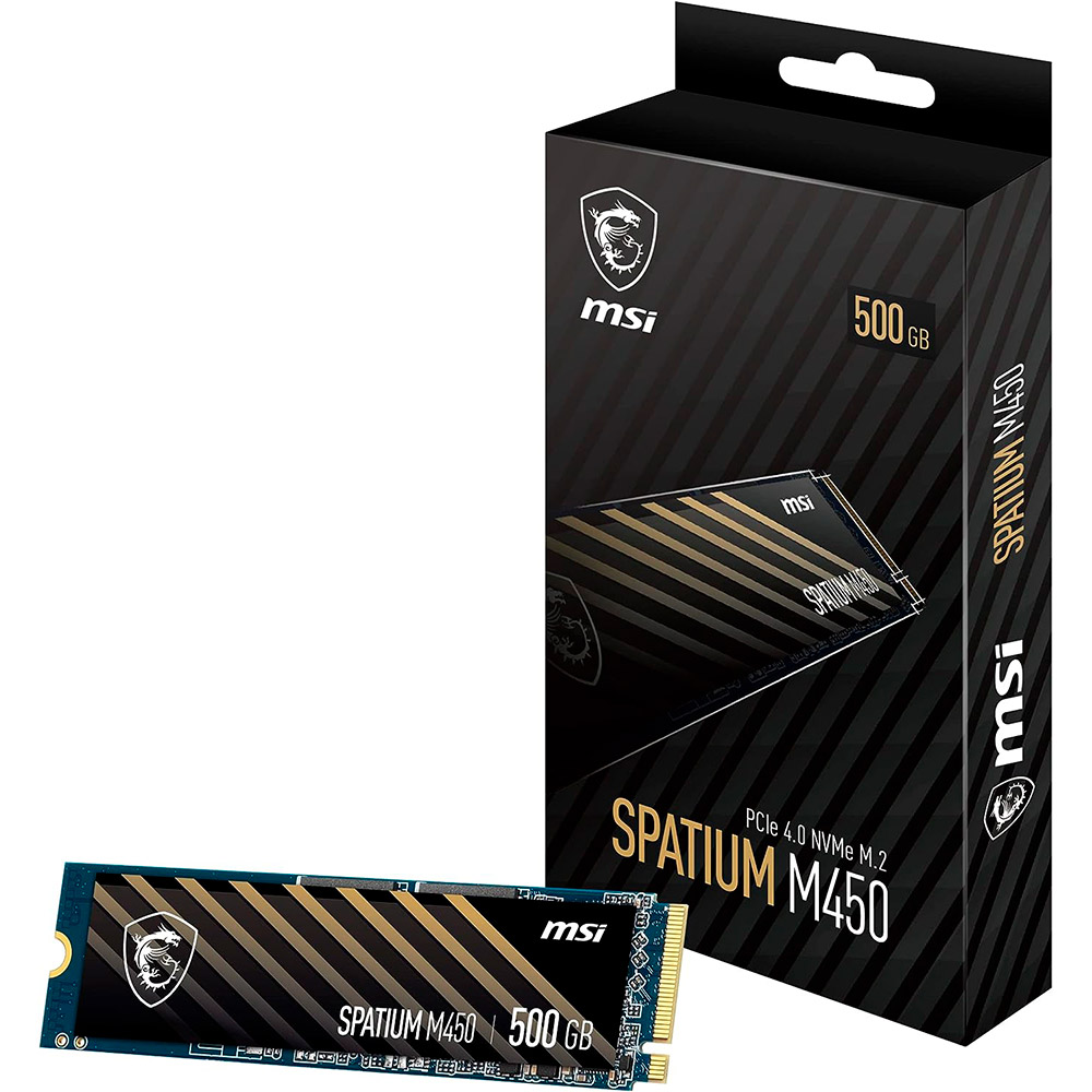 DISCO SSD M.2 MSI SPATIUM 500GB PCIE 4.0 NVME