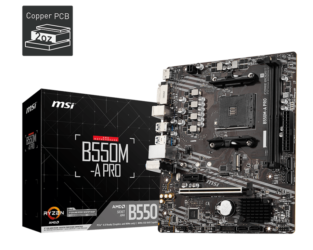 MOTHER MSI B550M-A PRO DDR4 AM4