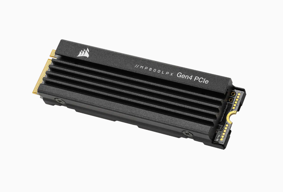 DISCO SSD M.2 CORSAIR 2TB MP600 PRO LPX PCIE GEN4 X 4 NVME P/PS5 BLACK