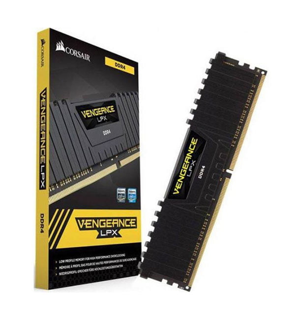 MEMORIA RAM CORSAIR 8GB DDDR4 3200MHZ VENGEANCE LPX BLACK