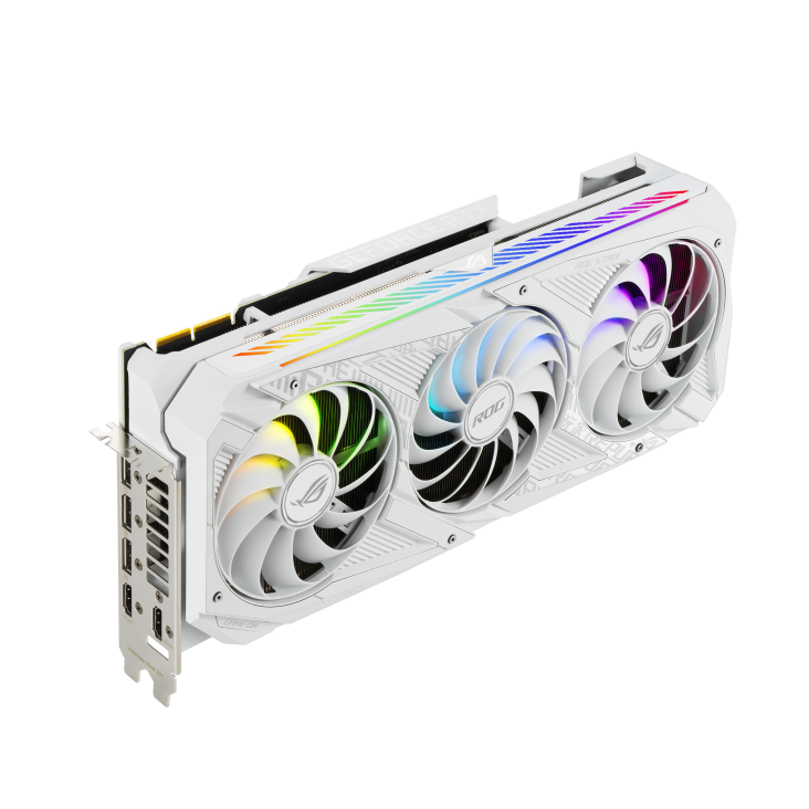 Outlet Placa De Video Asus Rog Strix Rtx 3090 24gb White