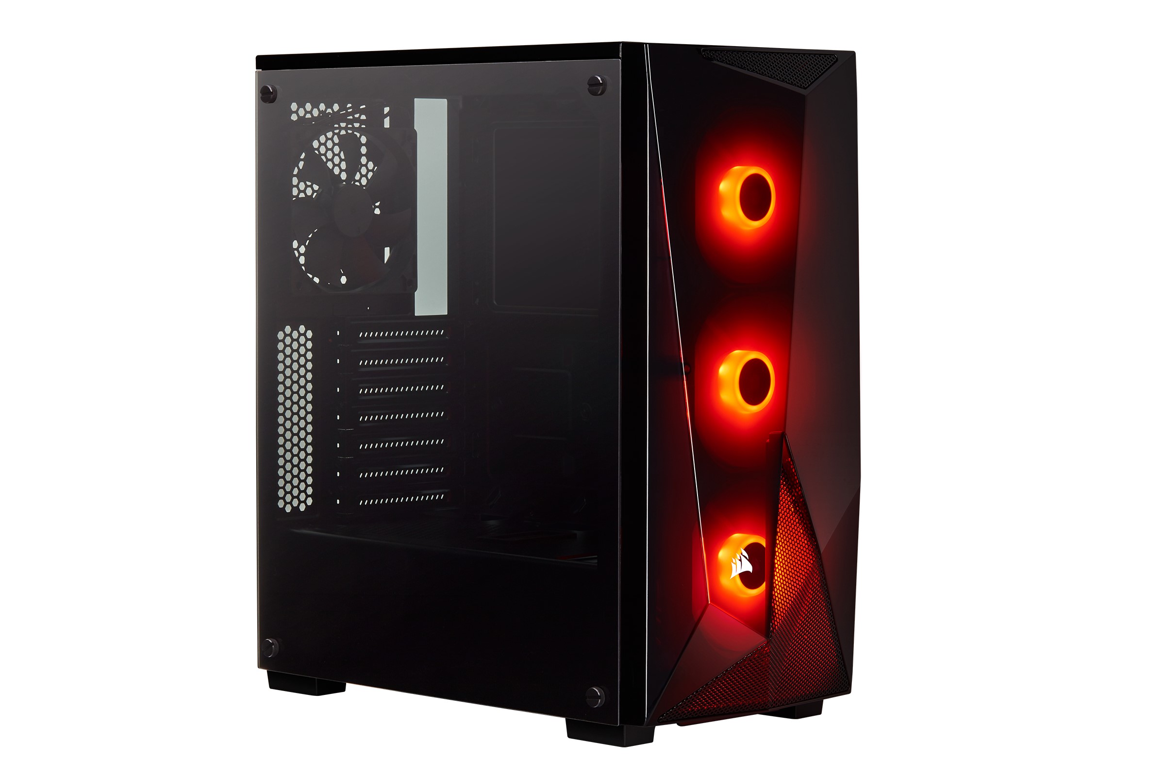 GABINETE CORSAIR CARBIDE SPEC DELTA RGB BLACK FANS X4