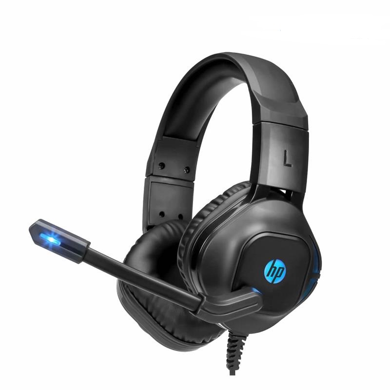 Auricular Hp Dhe 8002b Con Microfono 3,5mm+usb Led