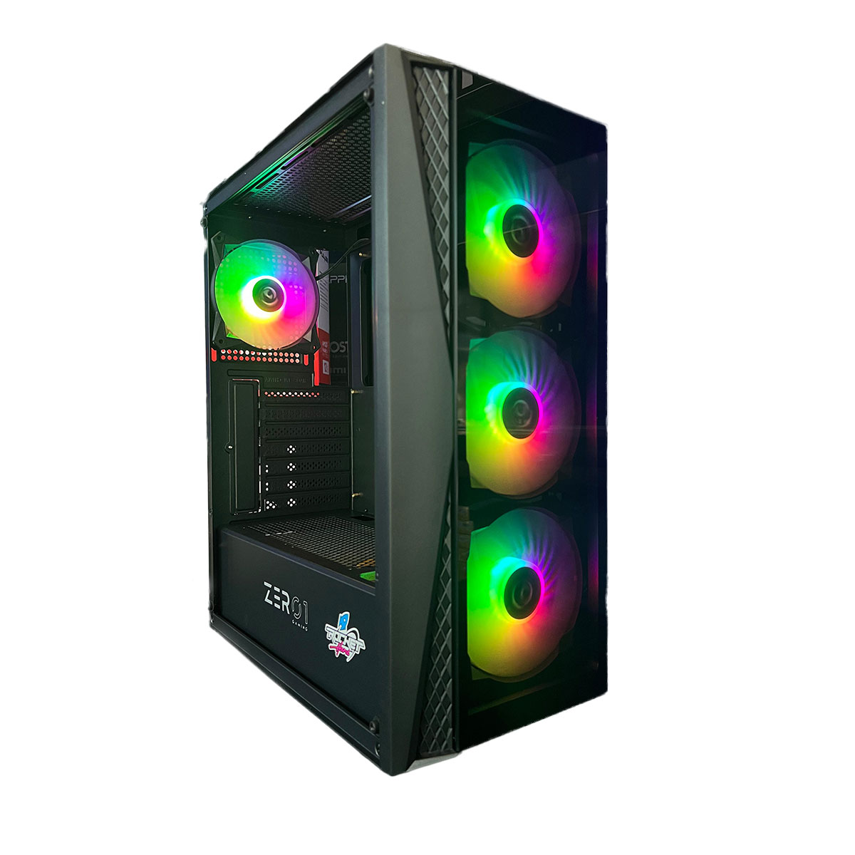 GABINETE GAMER ZER01 GAMING ORION 4 FAN ARGB