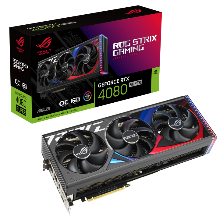 Placa De Video Asus Rog Strix Rtx 4080 Super 16gb Oc