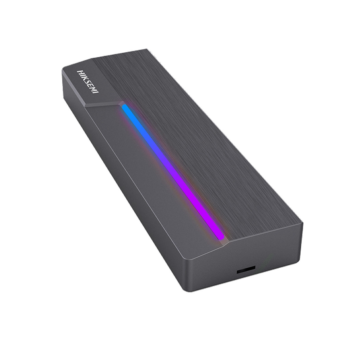 ADAPTADOR CARRY DISK HIKSEMI ASUS AURA RGB SYNC M.2 / NVME USB TYPE C