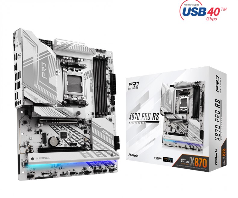 MOTHER ASROCK X870 PRO RS (AM5)