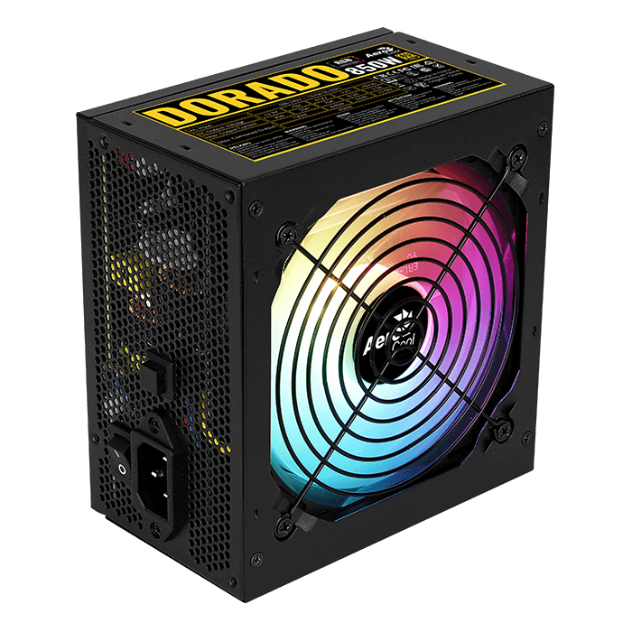 OUTLET FUENTE AEROCOOL DORADO 850W 80+ GOLD