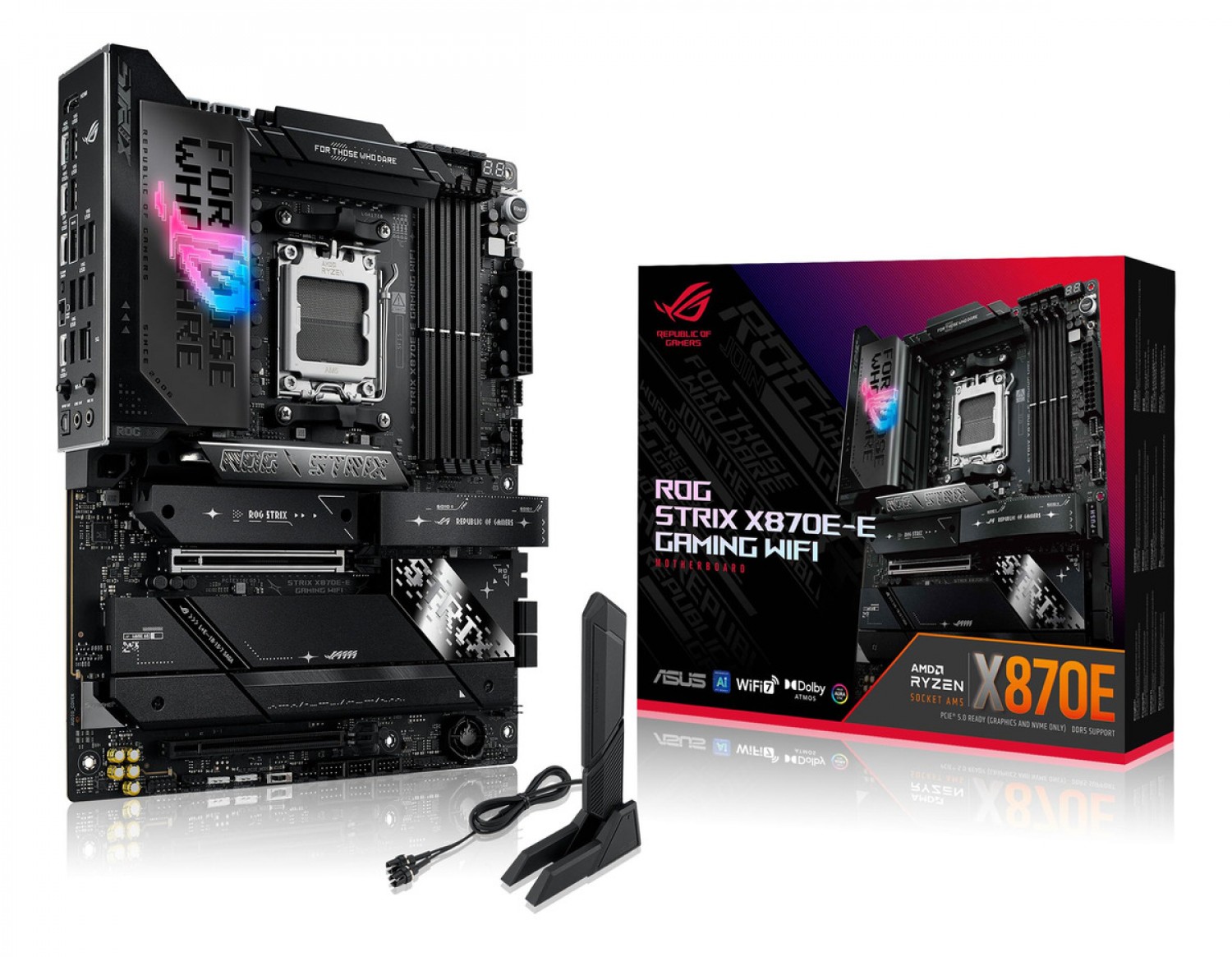 MOTHER ASUS ROG STRIX X870E-E GAMING WIFI (AM5)