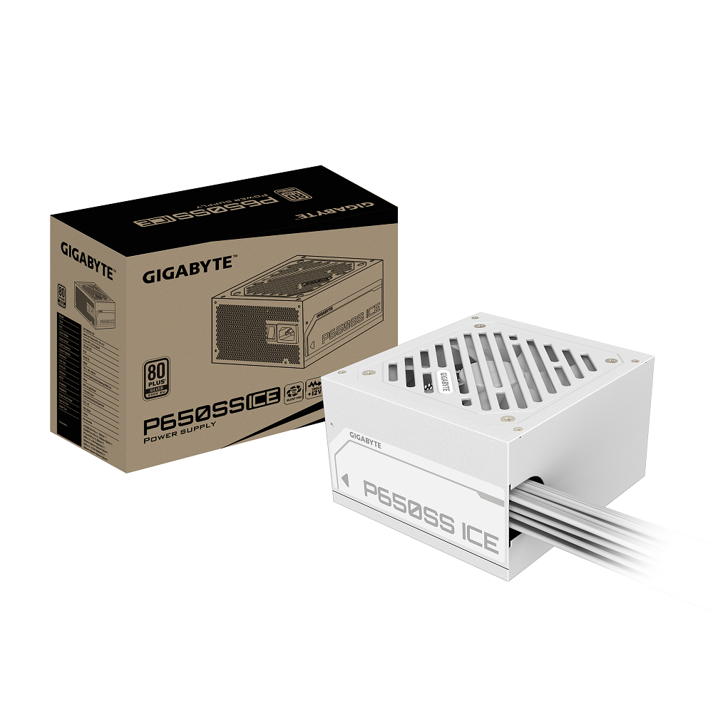 FUENTE GIGABYTE 650W 80+ SILVER WHITE