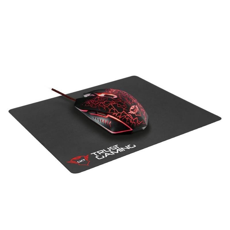 TRUST GAMING COMBO GXT 783 IZZA MOUSE+MOUSE PAD /USB