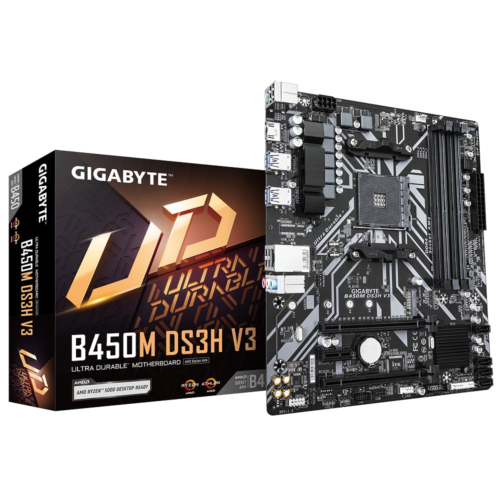 MOTHER GIGABYTE B450M DS3H V3 DDR4 AM4