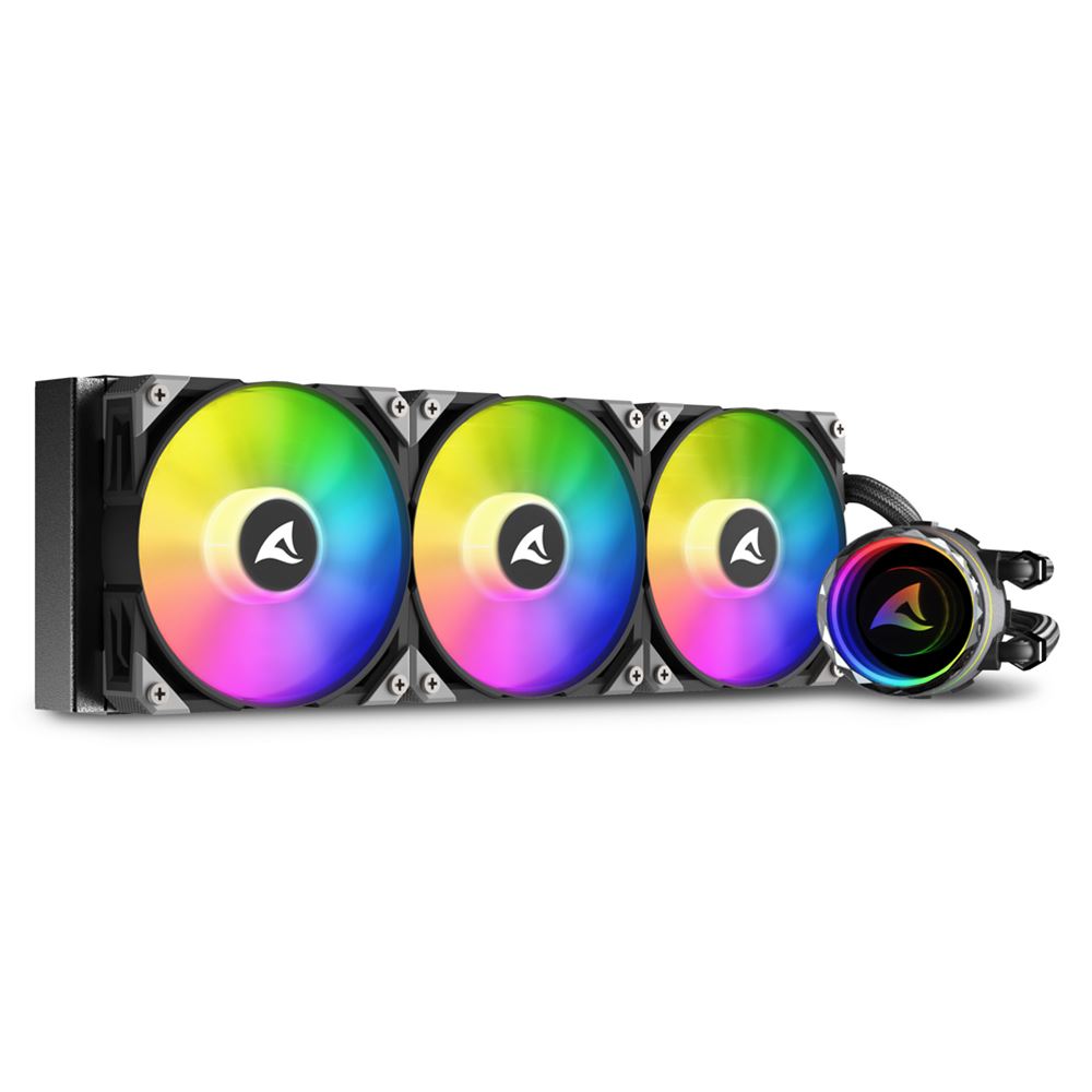 WATER COOLING SHARKOON S90 RGB AIO 360MM 600RPM A 2000RPM (S90 RGB)