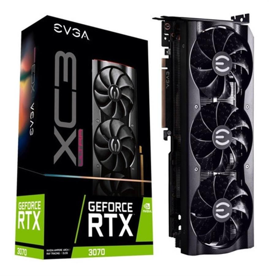 OUTLET PLACA DE VIDEO EVGA XC3 ULTRA RTX 3070 8GB GDDR6