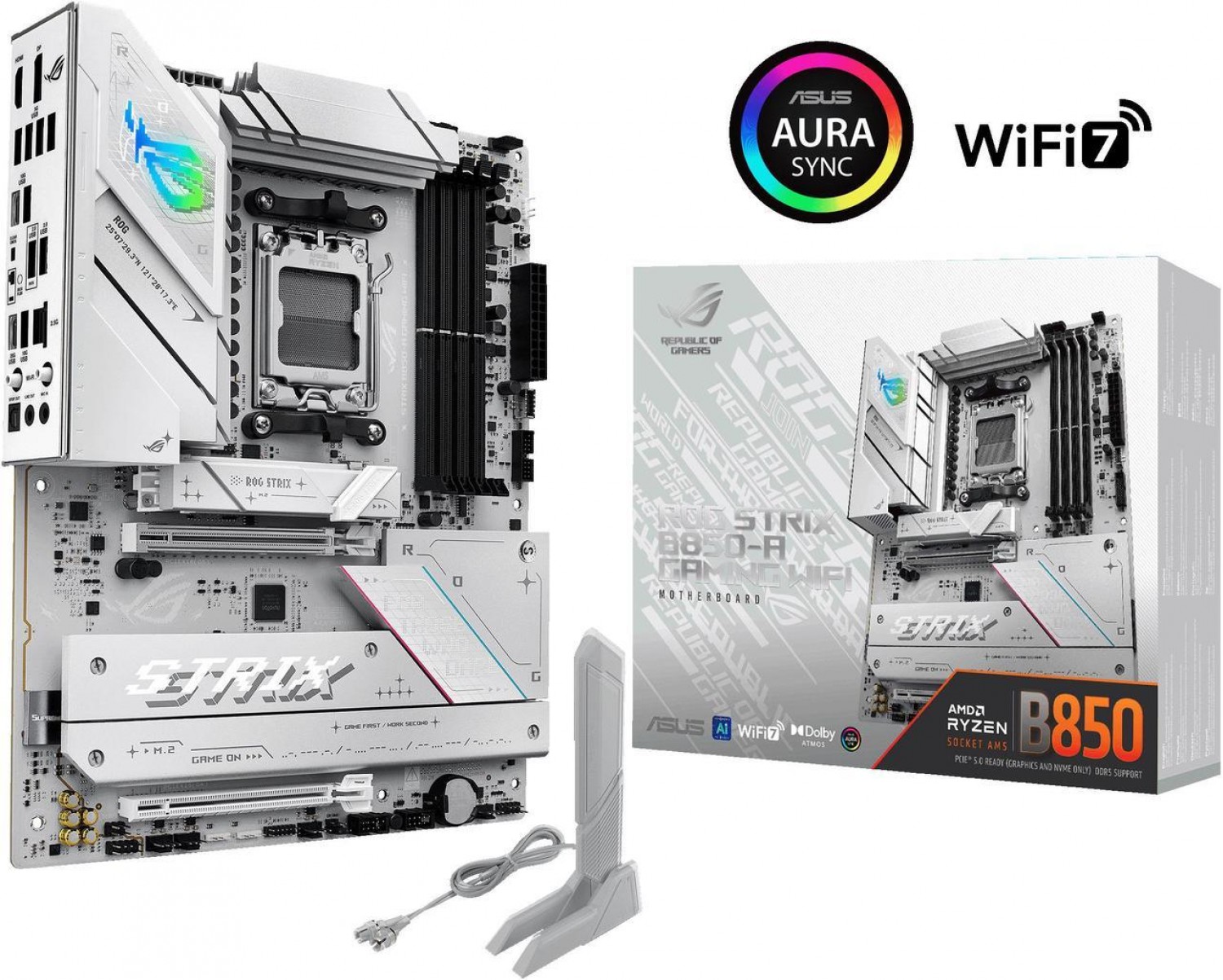 MOTHER ASUS ROG STRIX B850-A GAMING WIFI (AM5)