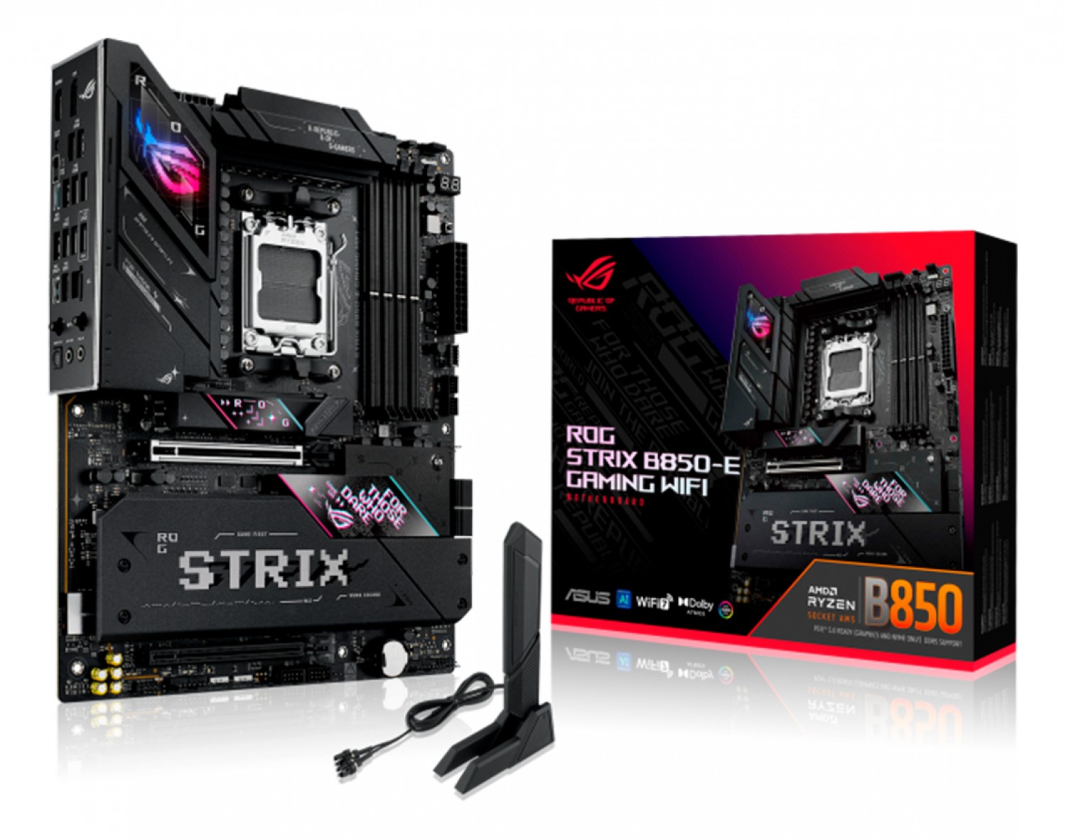 MOTHER ASUS ROG STRIX B850-E GAMING WIFI (AM5)