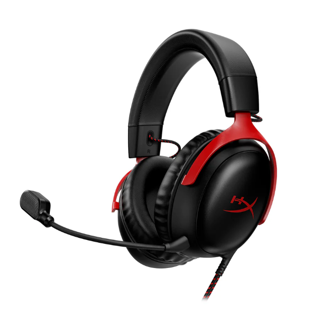 AURICULAR HYPERX CLOUD III BLACK/RED