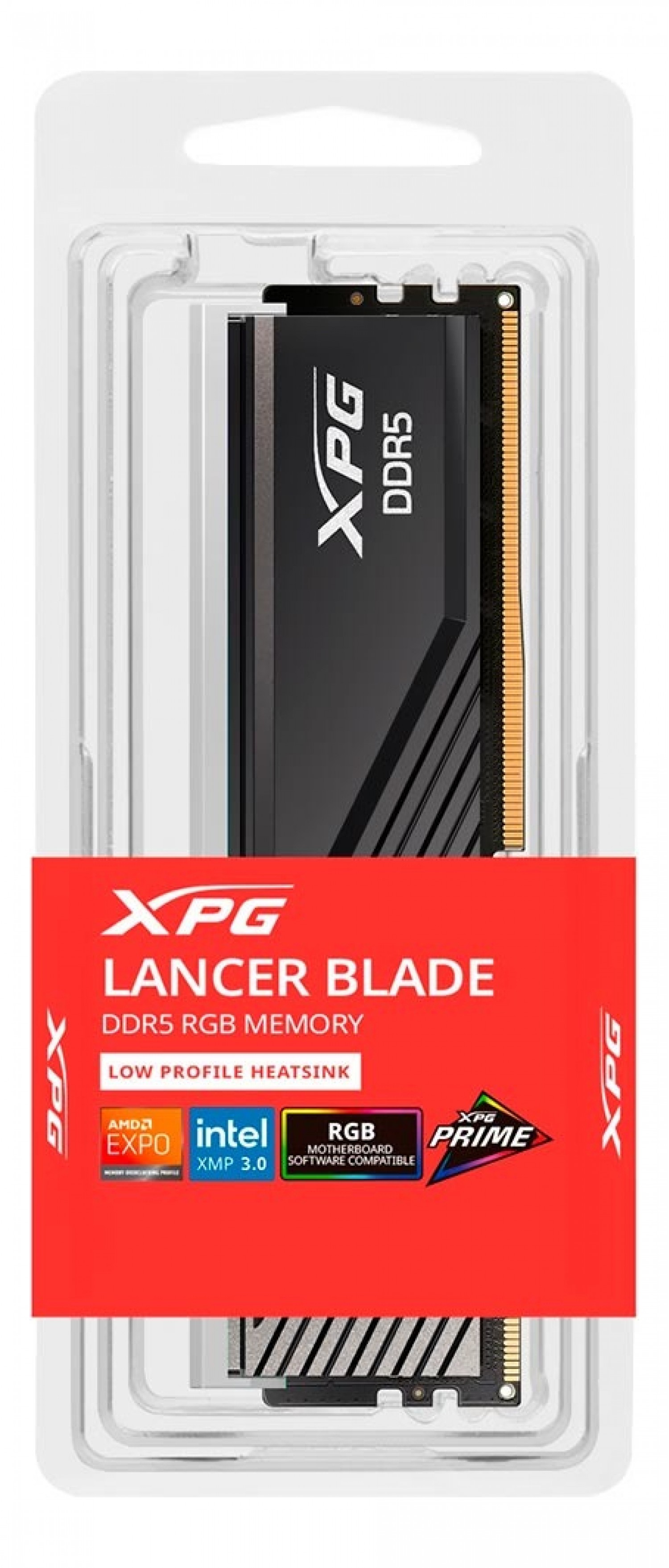 Memoria Adata Dimm Lancer Single 16gb Ddr5 6400 Rgb Xpmp-expo