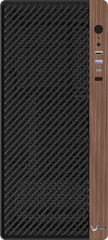 GABINETE FORMULA V TIMBERLINE T2 BLACK (ATX + 4 FANS FRGB)