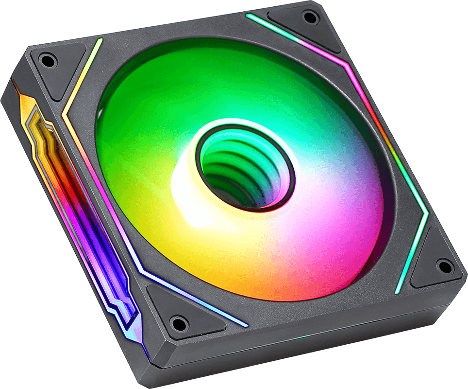 COOLER FAN FORMULA V FLOE BLACK ARPW (12CM, ARGB)