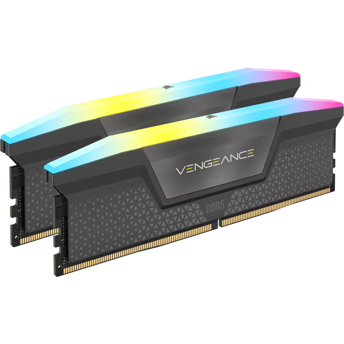 MEMORIA RAM CORSAIR 64GB 2X32GB DDR5 6000MT VENGEANCE RGB AMD EXPO & INTEL XMP CL30