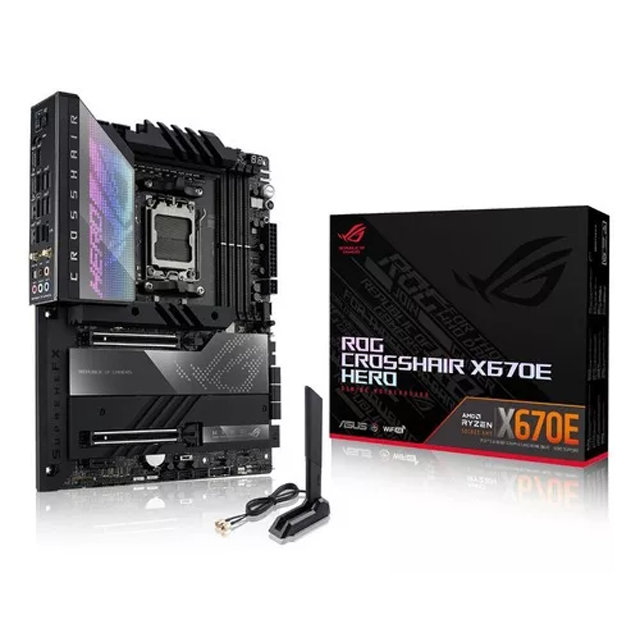 Outlet Mother Asus Rog Crosshair X670e Hero Am5