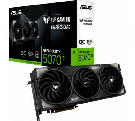 PLACA DE VIDEO ASUS TUF RTX 5070TI OC 16GB GAMING