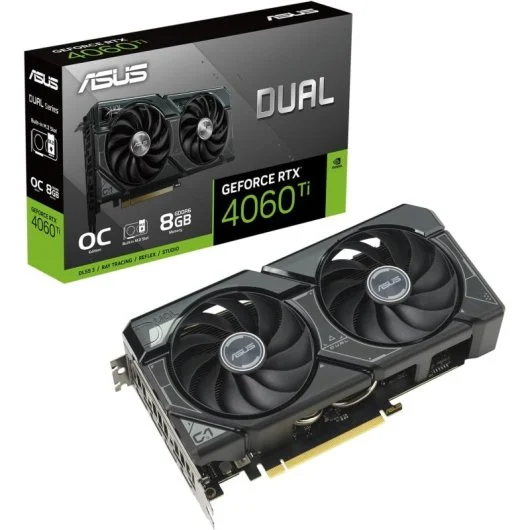 PLACA DE VIDEO ASUS DUAL GEFORCE RTX 4060TI OC 8GB EVO
