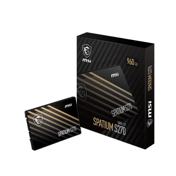 DISCO SSD MSI 960GB SPATIUM S270 SATA 2.5