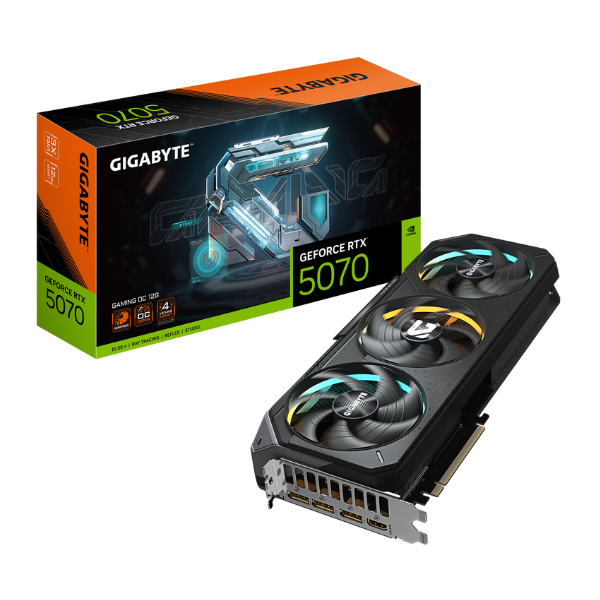 PLACA DE VIDEO GIGABYTE GEFORCE RTX 5070 GAMING OC 12G