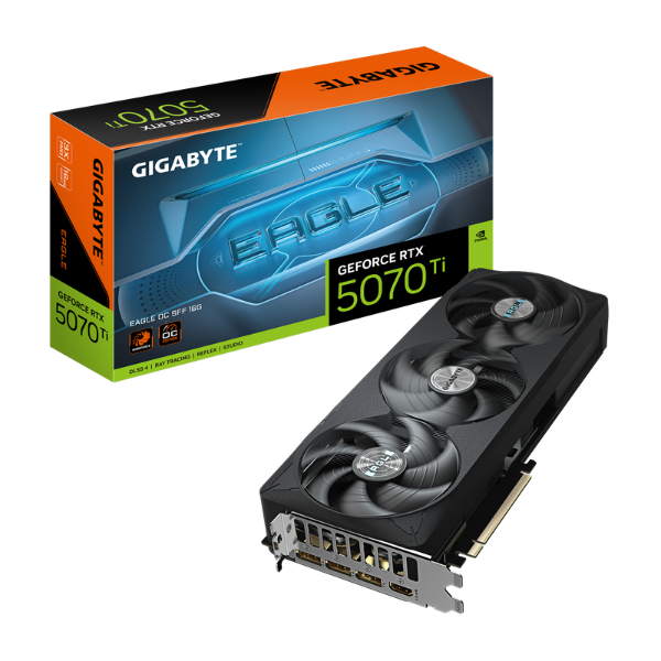 PLACA DE VIDEO GIGABYTE GEFORCE RTX 5070 TI EAGLE OC 16G