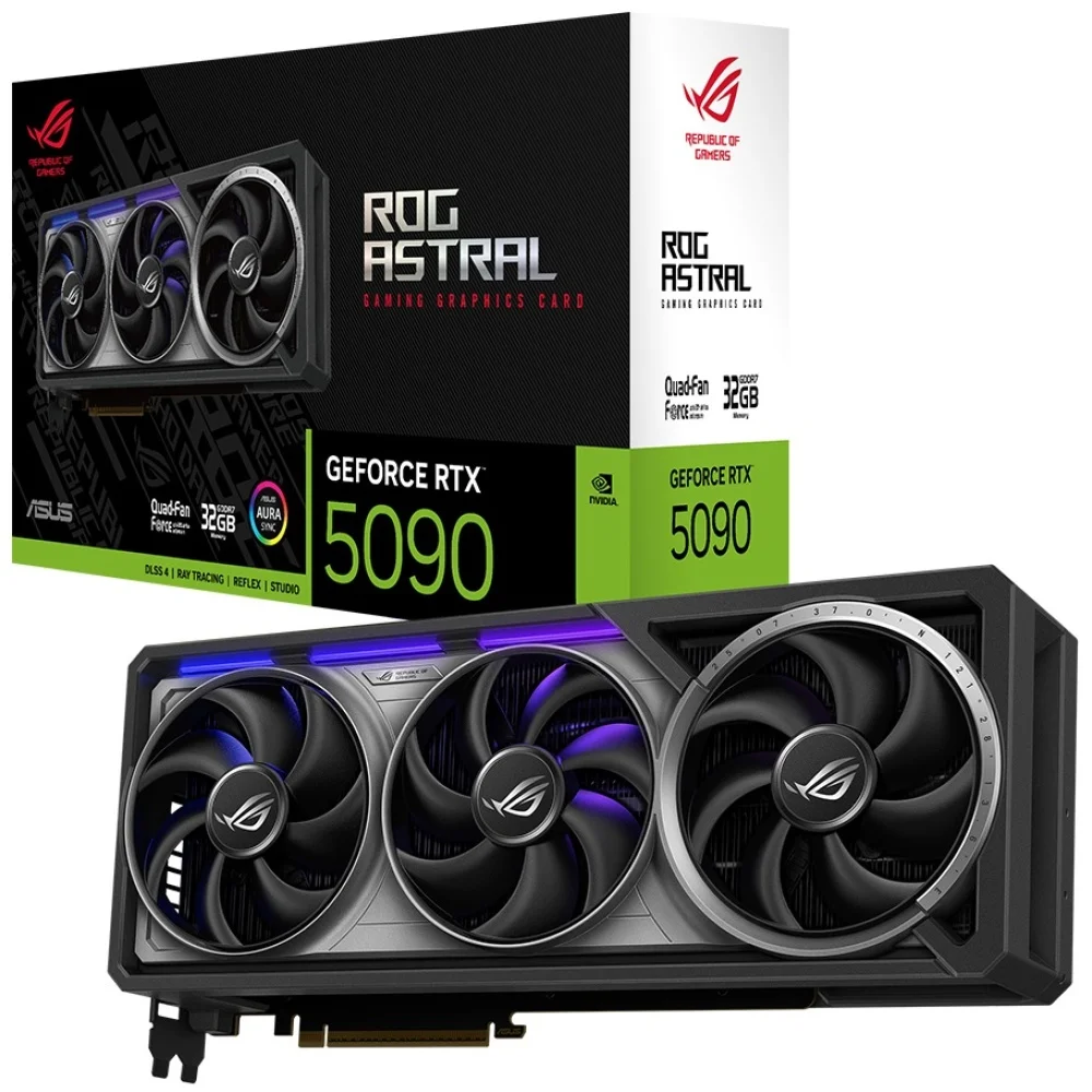 PLACA DE VIDE ASUS ROG ASTRAL RTX 5090 GAMING OC 32GB GDDR7