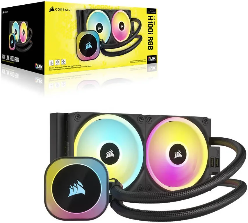 WATERCOOLING CORSAIR H100I 240 ICUE LINK RGB