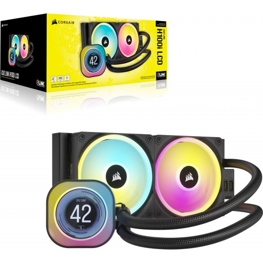 WATERCOOLING CORSAIR H100I ICUE LINK LCD