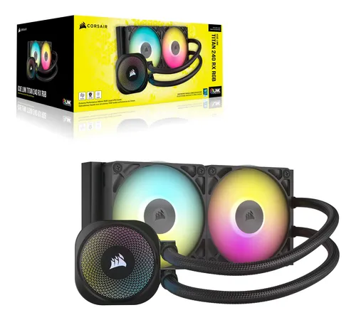 WATERCOOLING CORSAIR TITAN 240 RX ICUE LINK RGB