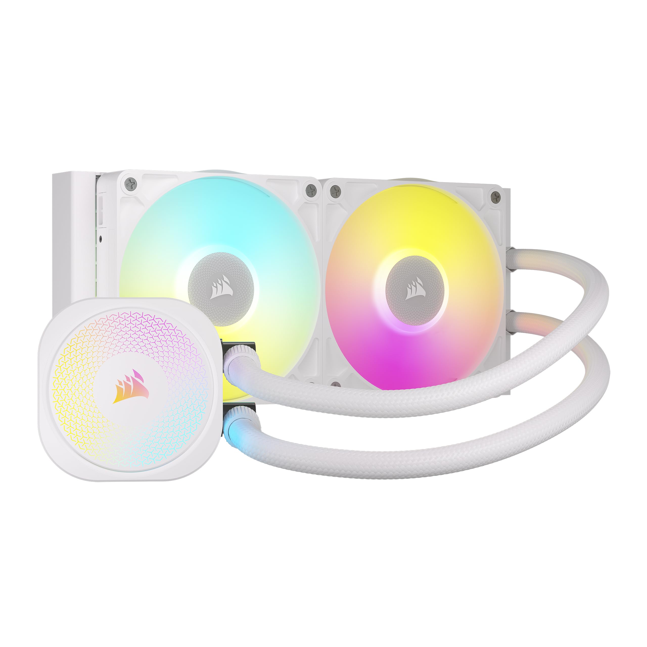 WATERCOOLING CORSAIR TITAN 240 RX ICUE LINK RGB WHITE
